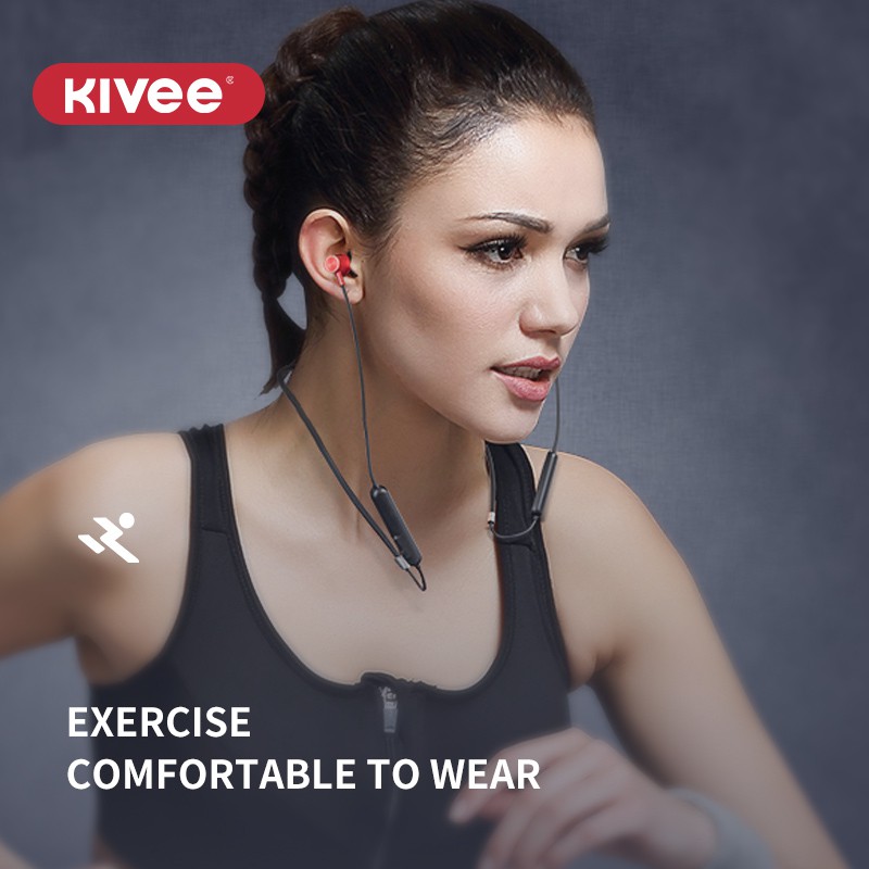 Tai nghe Bluetooth không dây thể thao Kivee TW31 đeo trên cổ