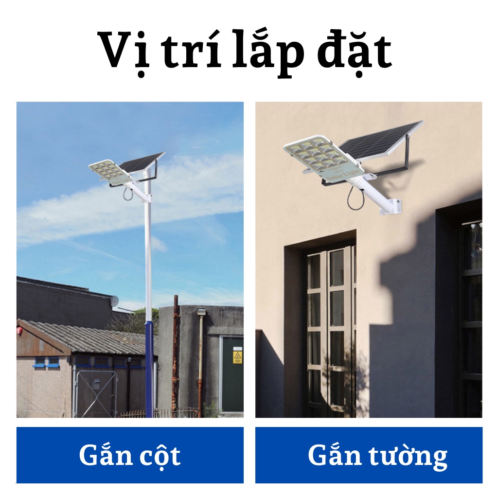 Đèn năng lượng mặt trời bàn chải 300w,400w,500w,600w Nhật Phong Solar vỏ nhôm nguyên khối bảo hành 2 năm
