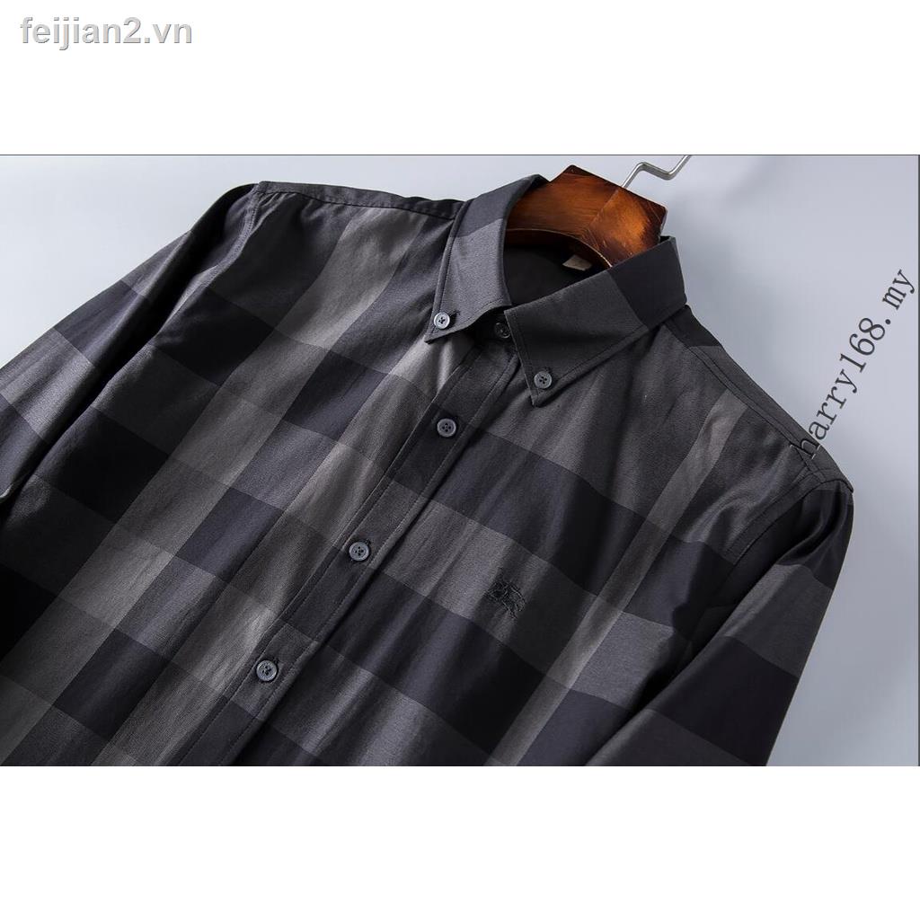 Burberry Áo Sơ Mi cotton Dài Tay Size S-XXXL M390