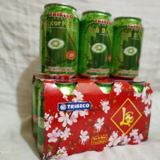 Lốc 6 lon trà bí đao