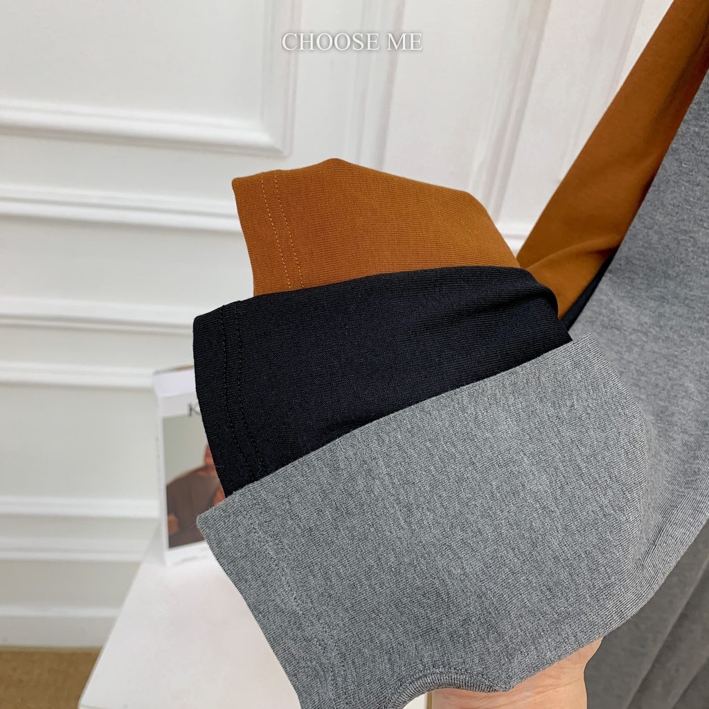 Váy Body Trơn Dài Tay, Váy Body Chất Liệu Thun Co Giãn, Đầm Dáng Ôm - Choose Me KLP | BigBuy360 - bigbuy360.vn