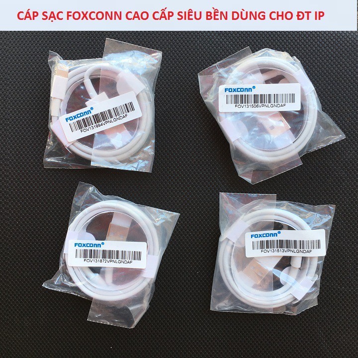 Dây Cáp Sạc Foxconn- Dây Cáp Iphone Loại Tốt Có ( ảnh thật )