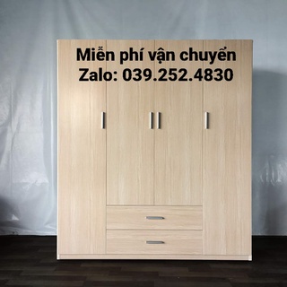 Tủ quần áo 4 cánh - MIỄN PHÍ vận chuyển và lắp đặt tận nhà khu vực nội thành Hà Nội