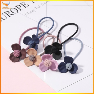 Dây buộc tóc nữ hoa Rumdul - Set 6 dây cột tóc dễ thương, bền đẹp - NASI Store