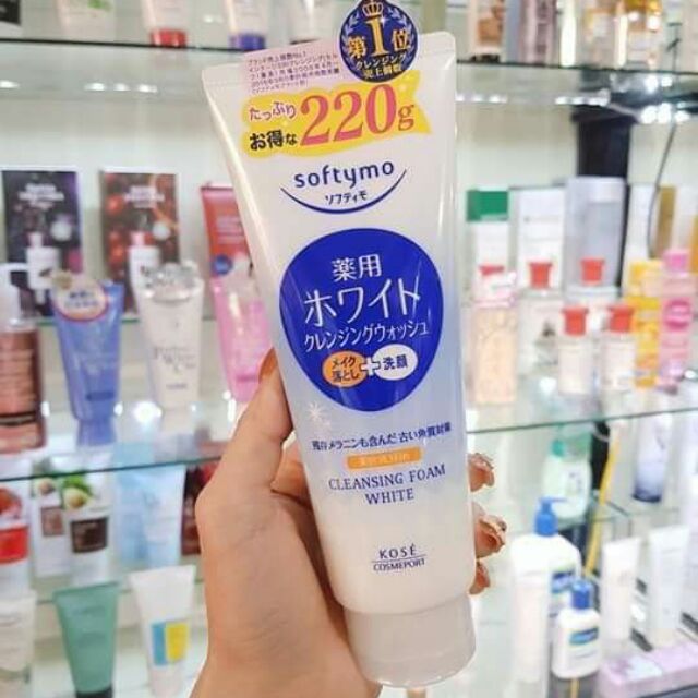 Sữa rửa mặt Softymo collagen 220g