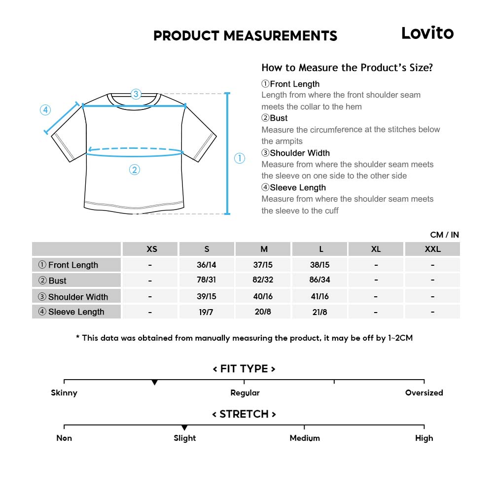 Áo thun Lovito cổ tròn buộc dây màu đen L09086 | BigBuy360 - bigbuy360.vn
