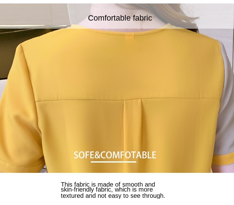 Áo Sơ Mi Ngắn Tay Phối Nút Thời Trang Mùa Hè 2021 Phong Cách Công Sở Cho Nữ | BigBuy360 - bigbuy360.vn