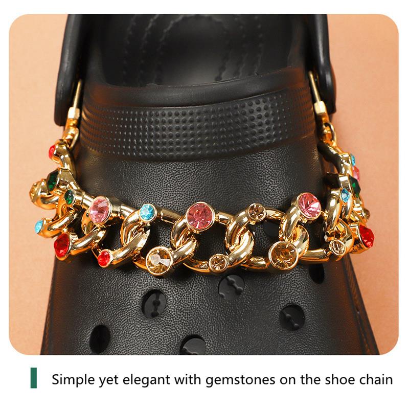 1 pcs Phụ Kiện Trang Trí Giày DIY Croc Đính Đá Nhân Tạo Đẹp Mắt Cho Nữ