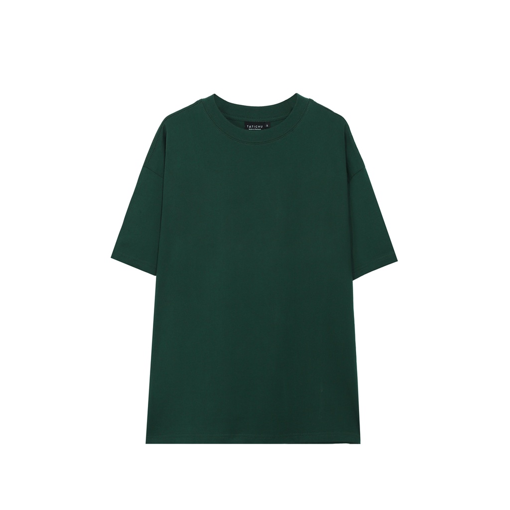 TATICHU - Plain Basic Oversized Tee Shirt - Áo thun trơn form rộng