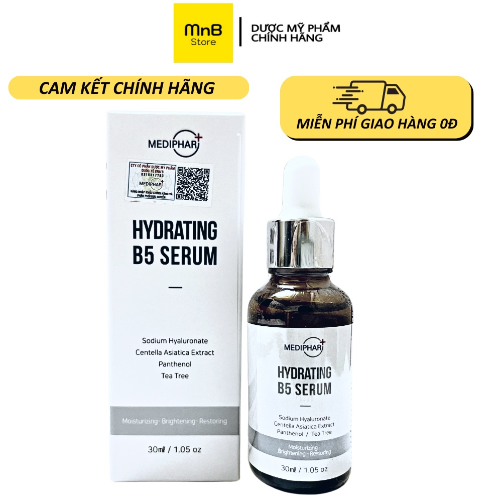 Tinh chất serum dưỡng ẩm phục hồi sáng da cấp nước chống lão hóa MEDIPHAR+ HYDRATING B5