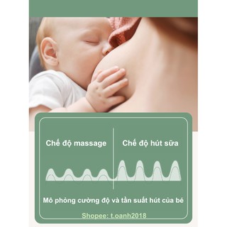 Máy hút sữa không dây dạng cup OIDIRE