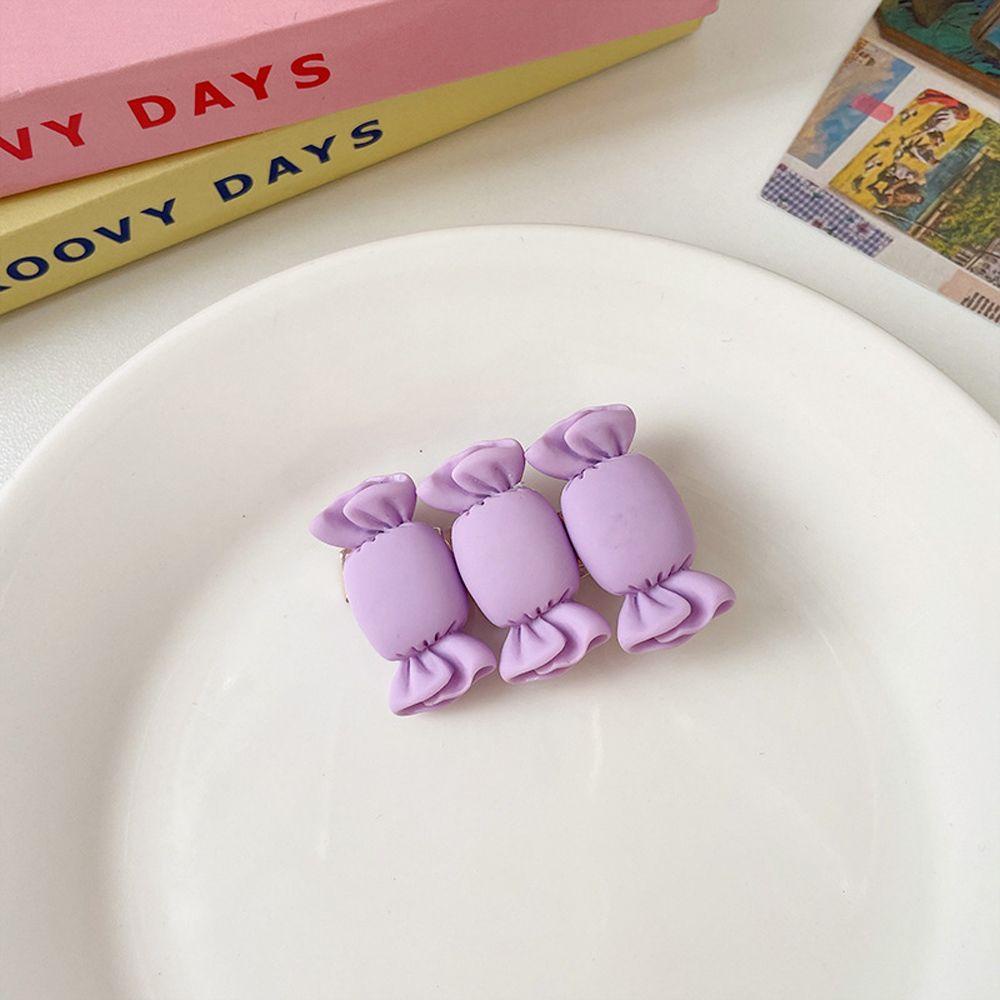 Kẹp Tóc BB Hình Kẹo Nhiều Màu Dễ Thương Thanh Lịch Kiểu Nhật Bản Dành Cho Nữ 3