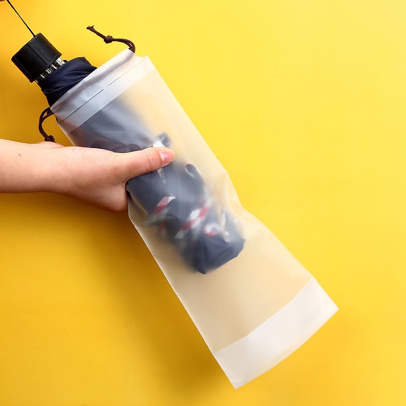 Mờ Túi nhựa trong mờ Túi lưu trữ ô Túi đựng đồ có thể tái sử dụng Di động Dây rút Nắp lưu trữ Nắp lưu trữ tại nhà Tổ chức