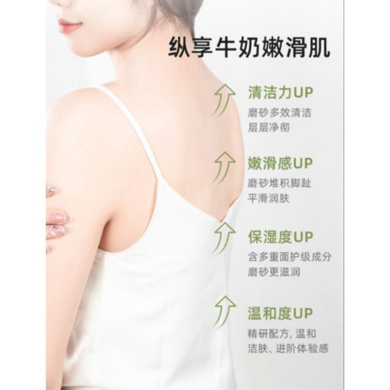 Tẩy da chết toàn thân Heyxi Bơ AVOCADO Ice Cream body Scrub