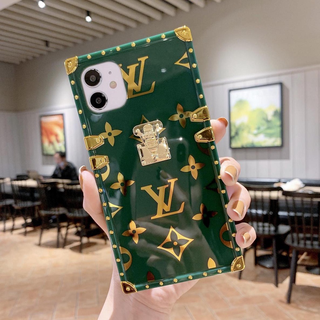Ốp điện thoại vuông thời trang thích hợp cho iPhone 11 Pro Max X XR XS MAX 6 6S 7 8 Plus