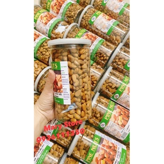 Hạt thông Mỹ thơm ngon, không hôi dầu đóng hộp 500g