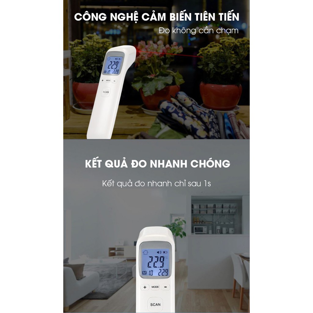 NHIỆT KẾ HỒNG NGOẠI SCAN - Máy đo nhiệt độ bằng Hồng Ngoại CAO CẤP nhất thị trường ! (hàng công ty NK)