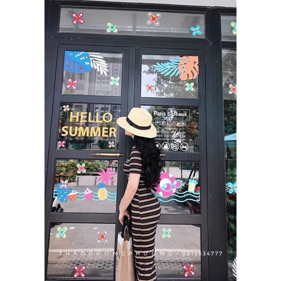 Váy len tăm kẻ body