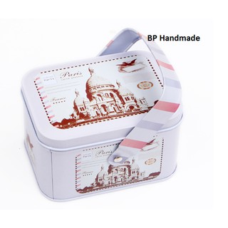 Hộp thiếc mini cổ điển