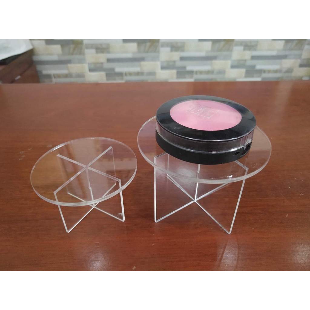 Đế mica trưng bày đồ chơi, mô hình, trưng bày sản phẩm, mỹ phẩm