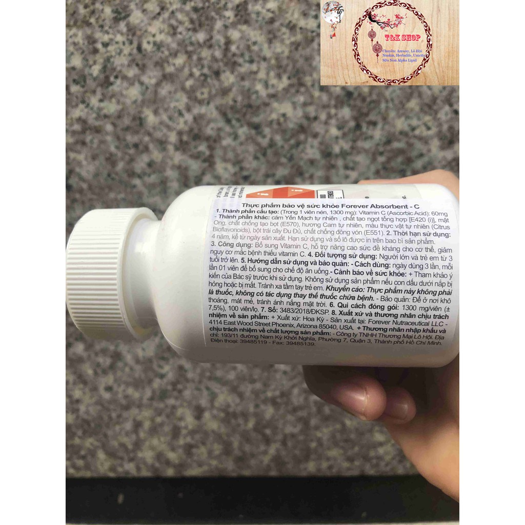 [ RẺ VÔ ĐỊCH] Viên đào thải độc tố Absorbent -C FOREVER 048flp | BigBuy360 - bigbuy360.vn