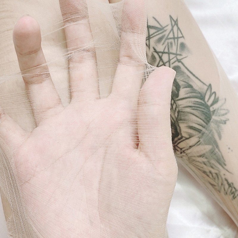 Quần tất bó sát lưới xuyên thấu có thể xé được dùng một lần dành cho bạn nữ