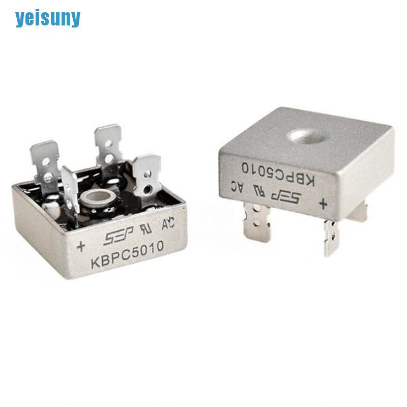 Đi Ốt Chỉnh Lưu Đơn Bằng Kim Loại Yii 50a 1000v Kbpc5010 Lwh | BigBuy360 - bigbuy360.vn