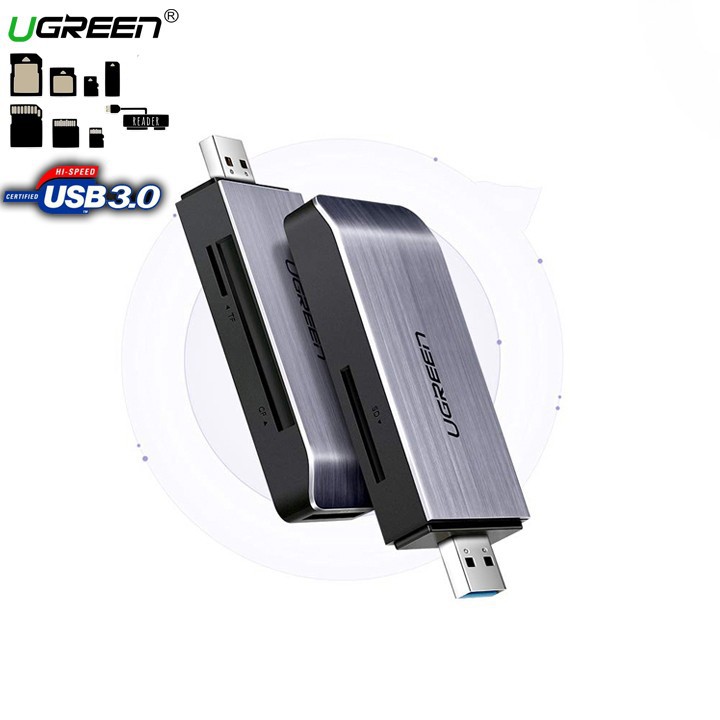 Card Reader USB 3.0 TF/SD/MS/CF - UGREEN 50541