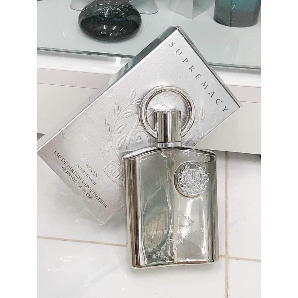 Nước hoa nam Afnan Supremacy Silver EDP