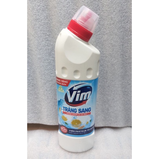 Nước tẩy bồn cầu vim hương biển xanh/ chanh xả chai 450g