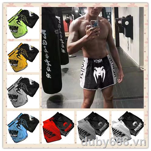 Quần Tập Muay Thái Chuyên Dụng Chất Lượng Cao ♛☄Quần Short Tập boxing / Chạy Bộ / Thể Thao UFC