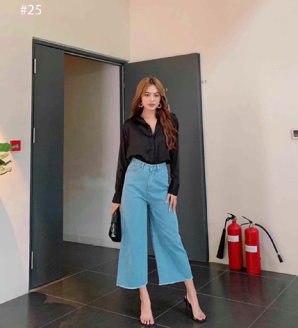 Áo sơmi công sở satin kèm ảnh thật | BigBuy360 - bigbuy360.vn