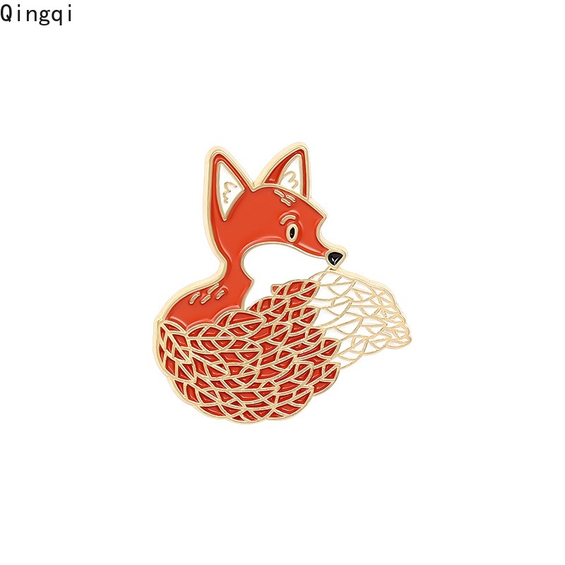 Ghim cài áo Miss Zoe hình động vật hoạt hình dễ thương