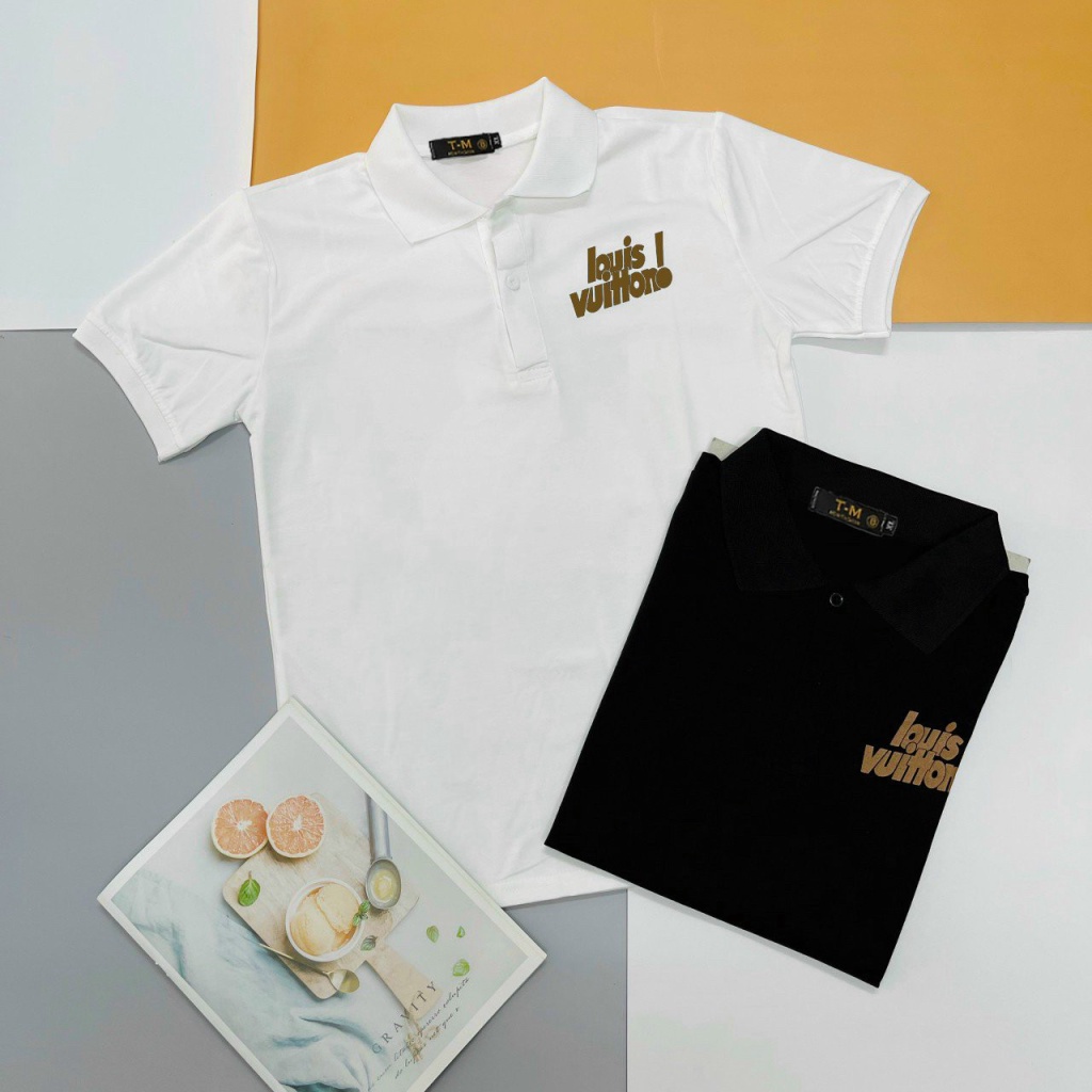 Áo Thun Nam Cổ Trụ Chất Cotton In Hình Gấu Teddy Mặc Mát Dễ Phối Đồ Đi Chơi [NEW UNISEX]