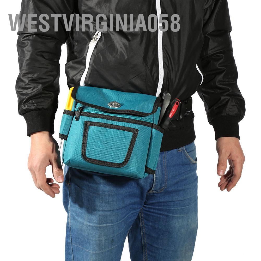 Westvirginia058 Túi vải Oxford đa chức năng đựng dụng cụ bảo trì thợ điện