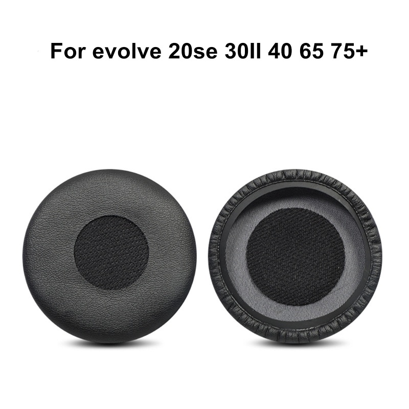 Cặp Mút Đệm Bọc Da Thay Thế Cho Tai Nghe Chụp Tai Jabra evolve 20se 30II 40