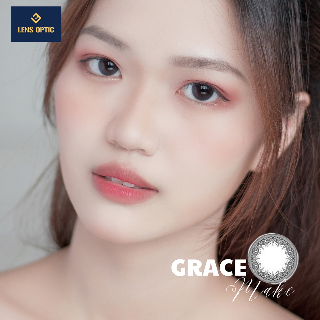 Kính áp tròng 1 ngày màu Grace Make SEED Eye Coffret 1 Day cho mắt cận - Lens Optic