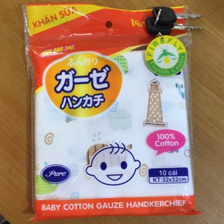 Combo 3 gói khăn sữa hoa xuất nhật cho bé
