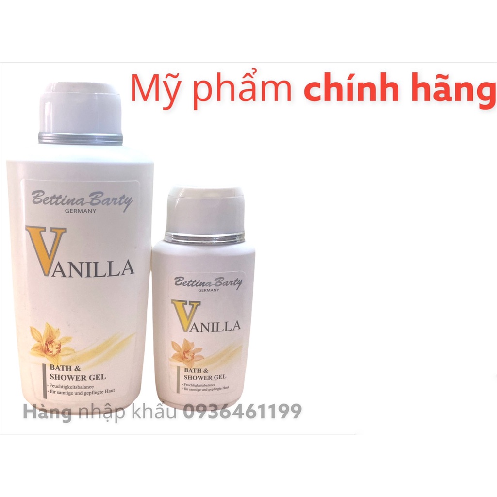 Sữa tắm mịn da thơm như nước hoa VANILLA 500ml Đức