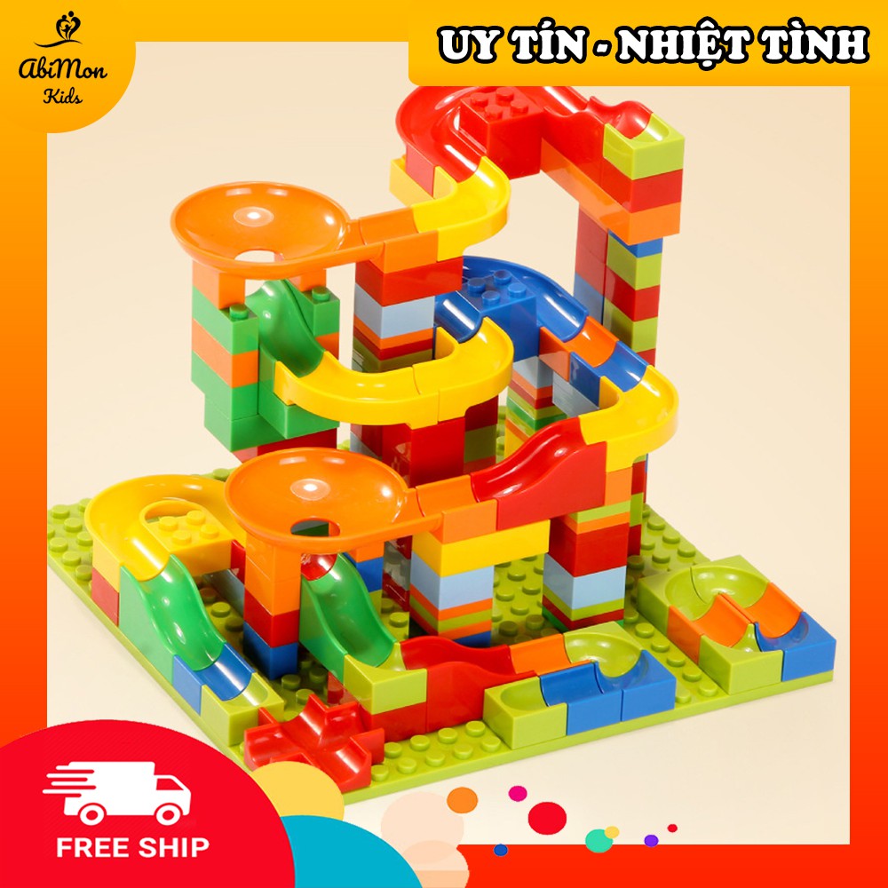 Bộ Lego Thả Bi Cho Bé (168 chi tiết) ☘️ Montessori cao cấp ✨ (Đồ chơi Gỗ - Đồ chơi Giáo Dục - An toàn - Thông minh)