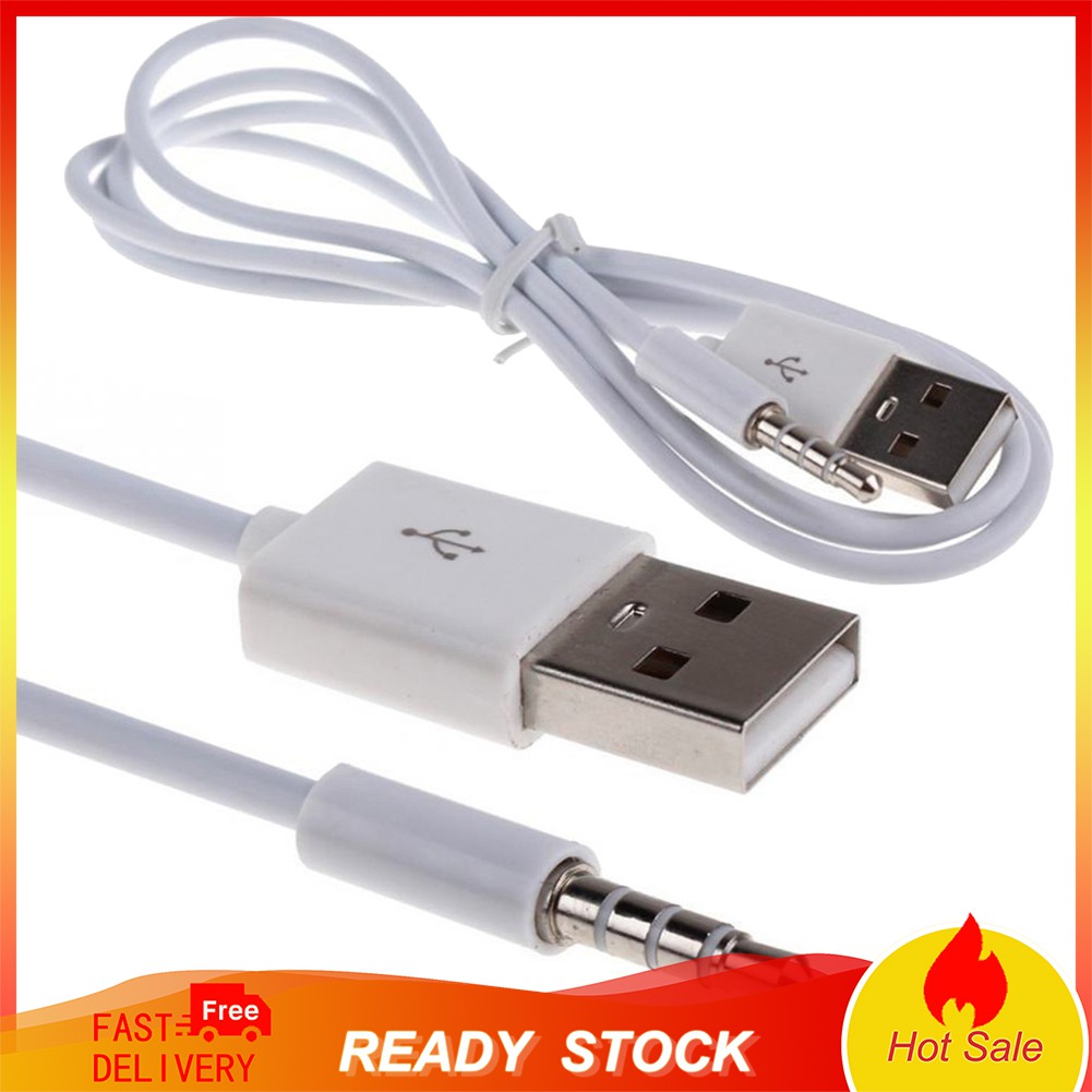 Dây cáp âm thanh chuyển đổi cổng USB 2.0 sang jack 3.5mm cho máy nghe nhạc Mp3 / 4 Vc591 P12