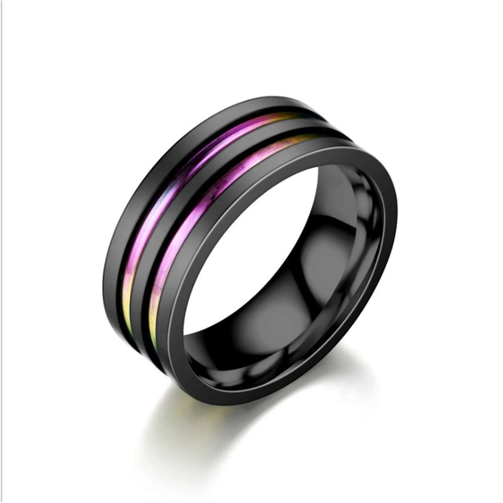 Nhẫn titan thiết kế sành điệu cá tính Sd046