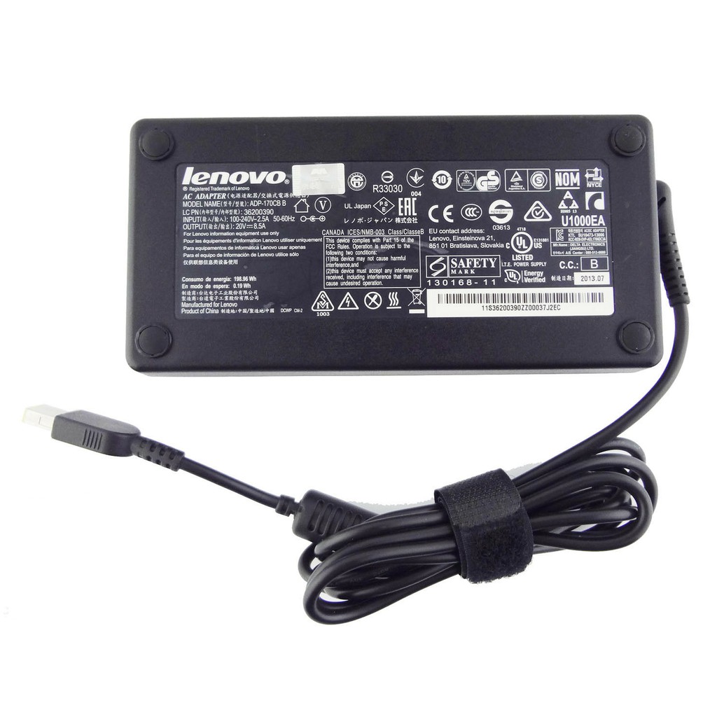 Sạc Laptop Lenovo P50 Y50-70 P71 Y700 R720 ( 20V 8.5A 170W ) ADL170NLC3A ADL170NLC2A