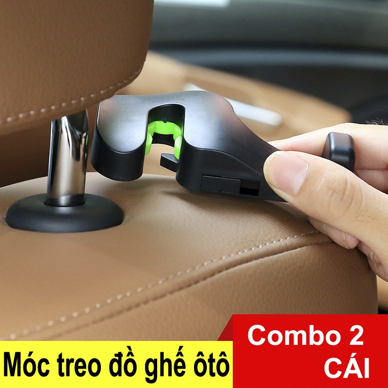 Combo 2 Móc Treo Đồ Sau Ghế Xe ô Tô