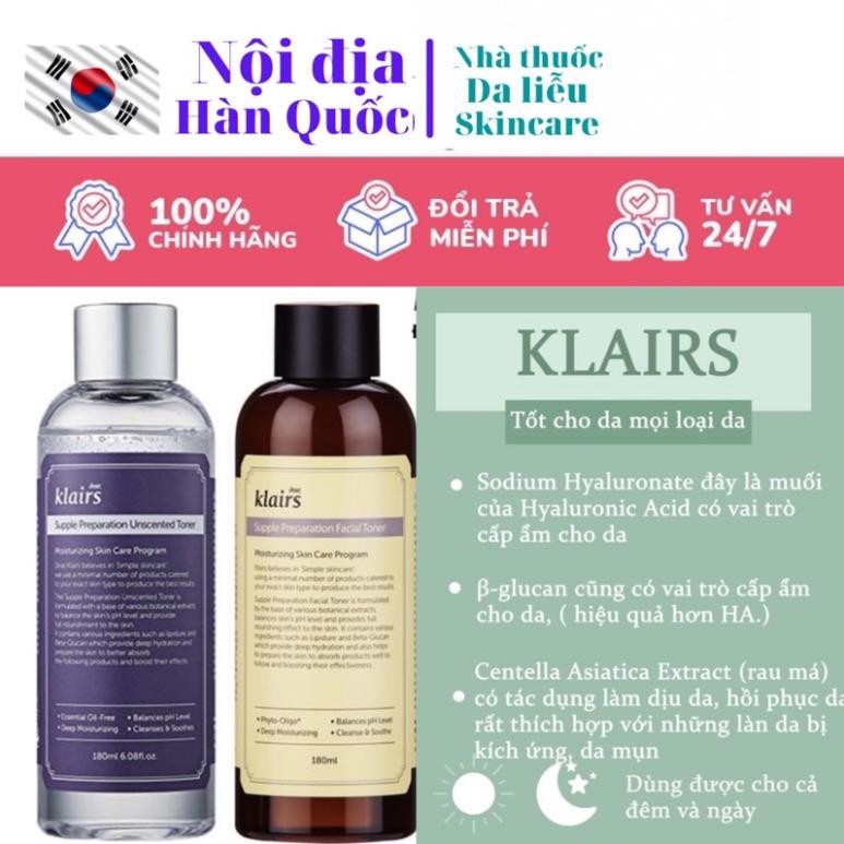 Nước Hoa Hồng Klairs 180ml | BigBuy360 - bigbuy360.vn