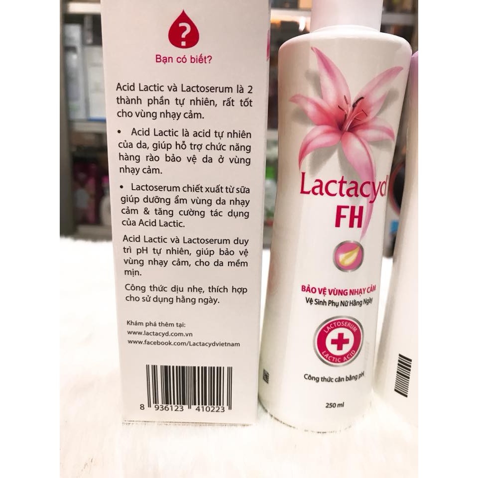 [CHÍNH HÃNG] Dung Dịch Vệ Sinh Phụ Nữ Lactacyd 250ML Gía Tốt