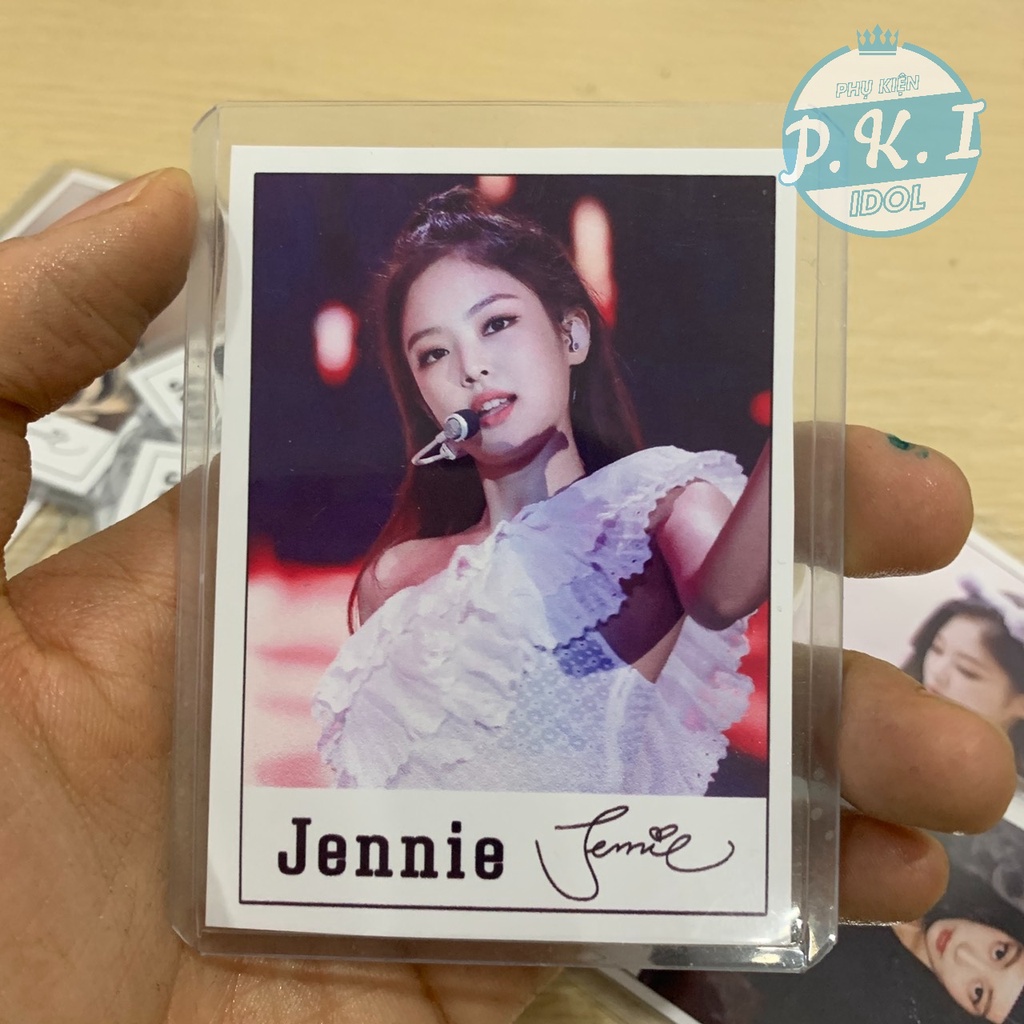 Bộ Lomo Card Jennie Có Kèm Toploader Bảo Vệ - Món Quà Tặng Vô Cùng Ý Nghĩa