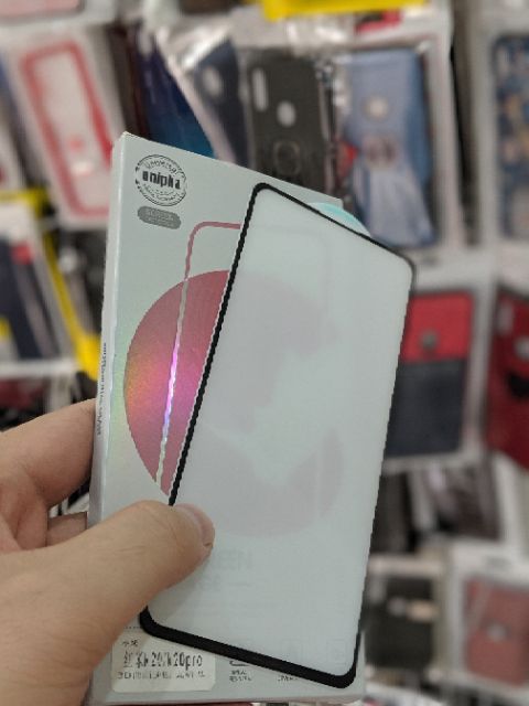 Kính cường lực ôm màn 3D cho Xiaomi Mi 9T / K20 / K20 Pro full màn bóng mượt hạn chế vân tay