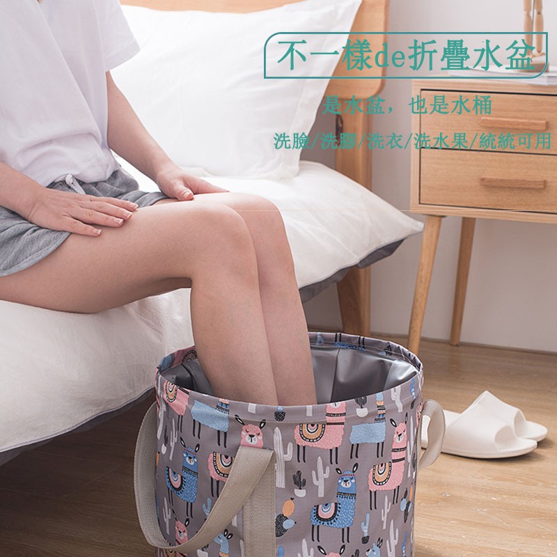 Chậu Rửa Mặt Cỡ Lớn Có Thể Gấp Gọn Tiện Dụng