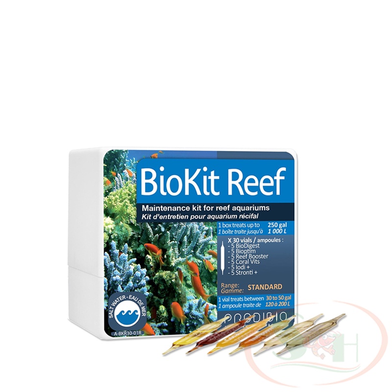 Dinh Dưỡng Nước Biển Prodibio BioKit Reef - Hộp 30 ống